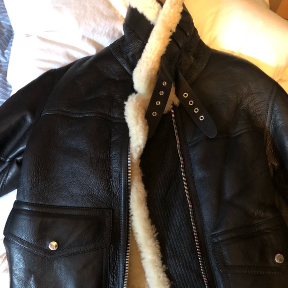 Burberry Jackets & Blazers - Burberry shearling cost